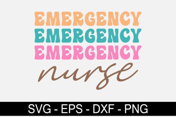 Emergency Nurse Retro Svg Design: A Closer Look