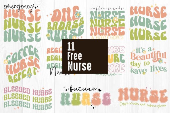 Free Retro Nurse Quotes SVG Bundle Review