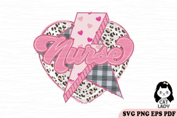 Leopard Heart Nurse Valentine SVG PNG Review