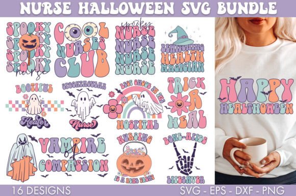 Nurse Halloween SVG Bundle PNG Review