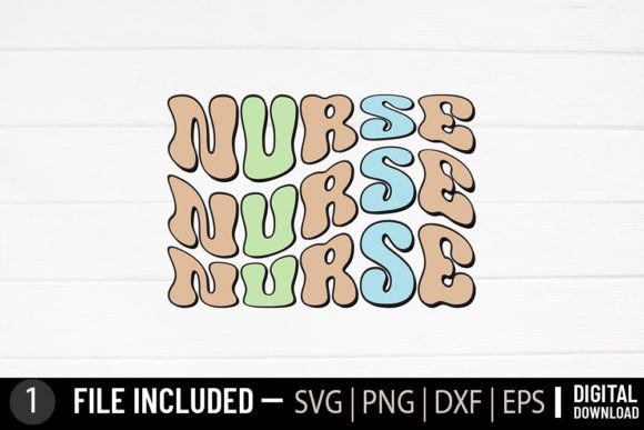 Nurse Retro SVG: A Versatile Design for Embroidery