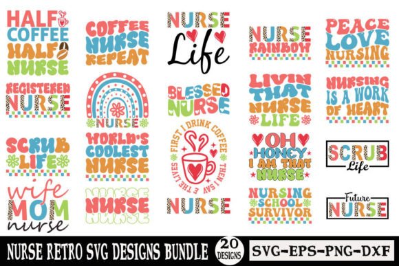 Nurse Retro SVG Designs: A Closer Look