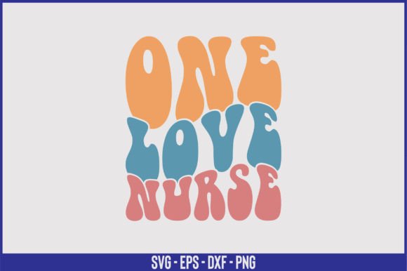 One Love Nurse Retro SVG Design Review
