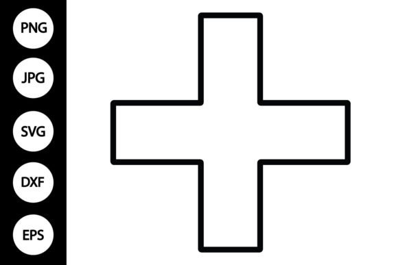 Outline Medical Sign SVG: A Versatile Embroidery Design