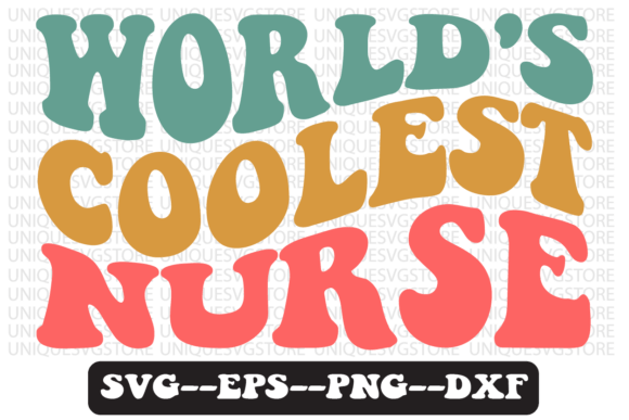 Review: World's Coolest Nurse Retro SVG Design