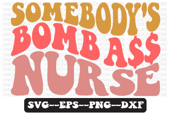 Reviewing Somebody's Bomb Nurse Retro Svg Design