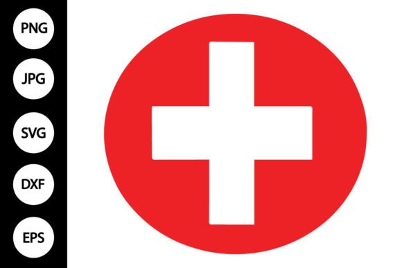 Round Medical Cross SVG: A Versatile Embroidery Design